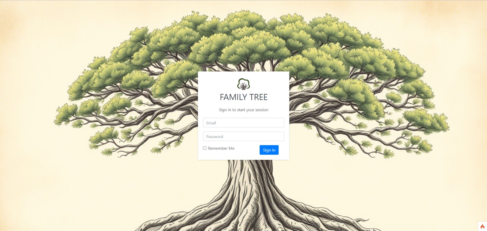 Family Tree Website